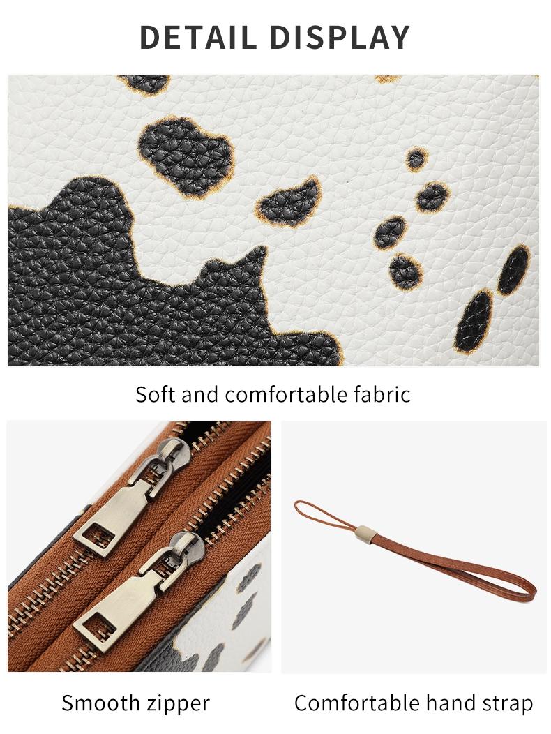 Women's Vintage Zipper Long Wallet With Floral Print, Multi-Functional Fashion Handbag With Large Capacity, Zipper Phone Pouch For Women Wallet Purse Wallet Wristlet Wallet, Fashionable Versatile Purse