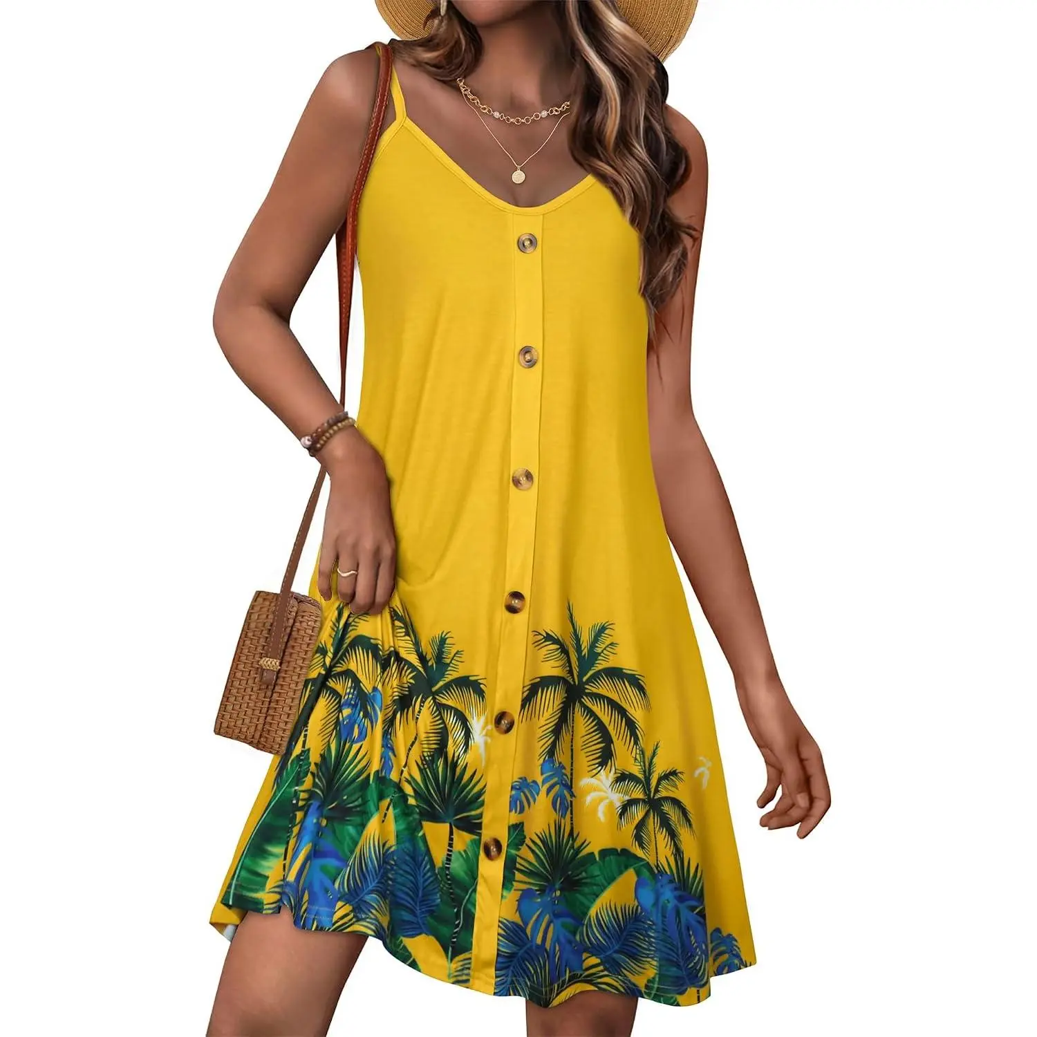 Yellow Coconut Tree