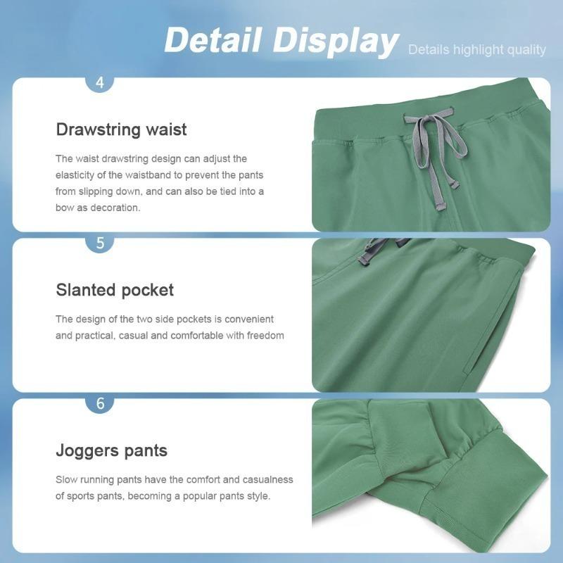 Two Piece Set Suitable for Both Men and Women Suitable for Wiping Beauty Skincare SPA Spa Uniforms Pet Stores Veterinary Nurses Scrubbing and Brushing Uniforms