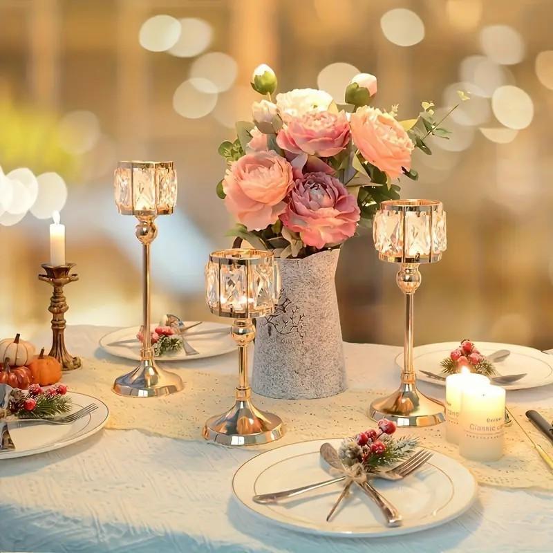 Elegant Crystal Lamps Set of 3, Angel Design for Wedding and Home Decor, Perfect for Special Occasions, Stylish Lighting Accessories, Cozy Lighting, Atmosphere Lighting, Decorative Lighting