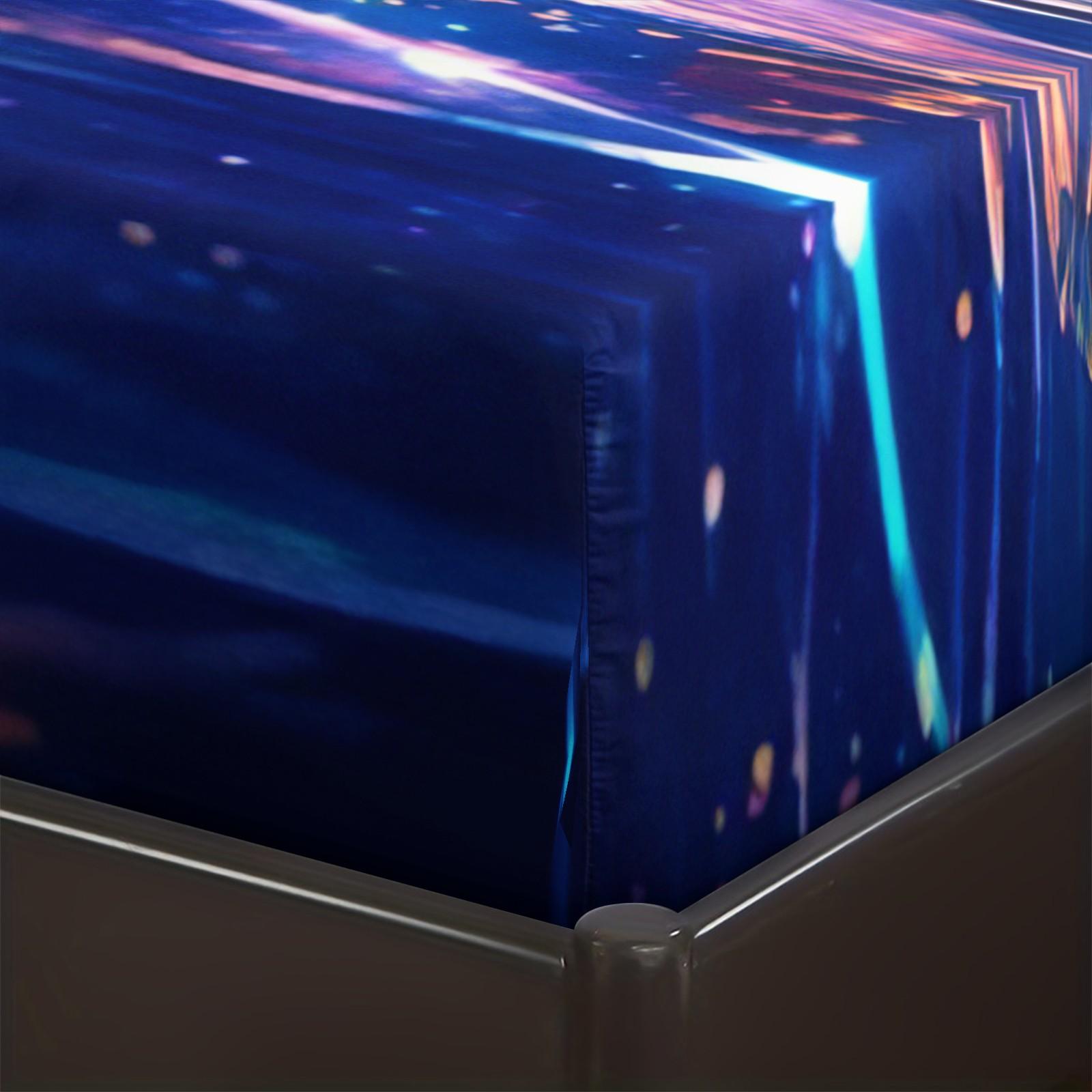 3-Piece Pikachu Pattern Fitted Sheet Set, Soft And Durable Bedding Set Includes 1 Piece Flat Sheet And 2 Pieces Pillowcases, Daily Holiday Birthday Gift Bedroom Decorations For Kids And Adults