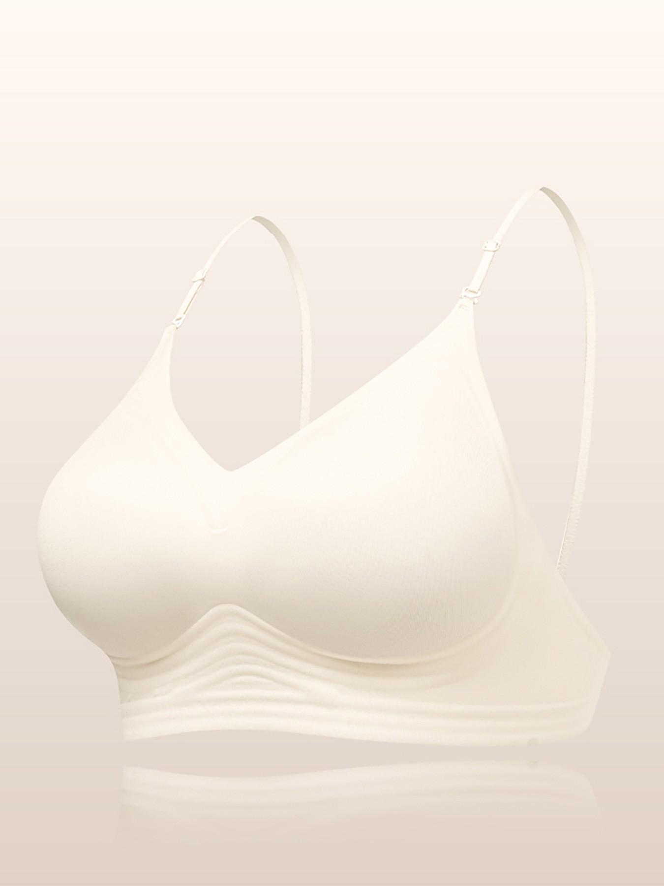 Summer U-Back Bra with Thin Straps, Seamless Wireless Push-Up Bra, Elegant Smooth Lingerie, Versatile Beach & Daily Wear