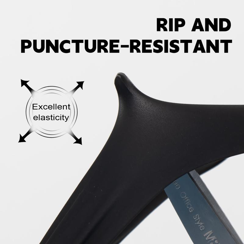 FINITEX Disposable Nitrile Cleaning Gloves, Black 60Pcs POP-N-Go Bags Waterproof Lightweight Hygienic Packaging for Rainy Work Sea Fishing Household Kitchen Cook Washing Indoor Outdoor Camping Gardening Cleaning Gloves, Spring Valentine Holiday Love Gifts