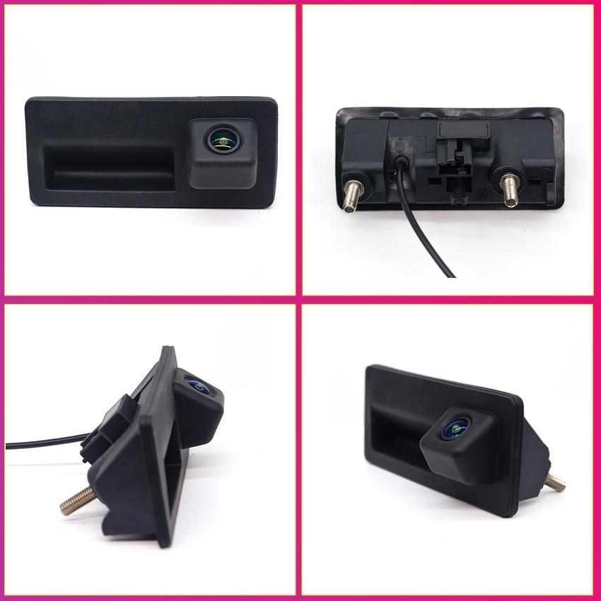1PC Car Trunk Handle Camera For Audi A3 MQB 8V Sedan 2013 2014 2015 2016 2017 2018 2019 HD CCD Night Visioin Backup Rear View camera