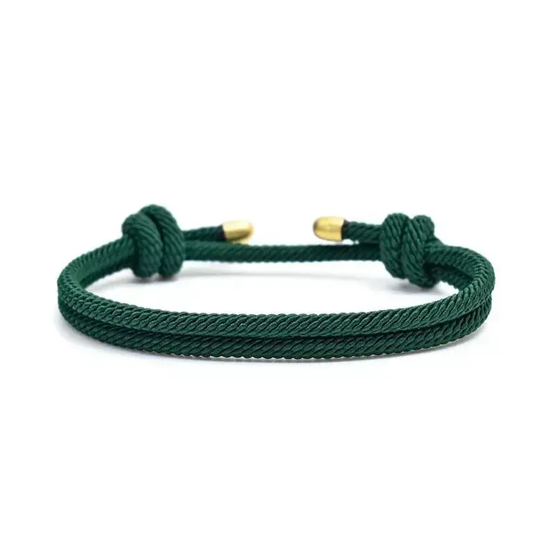 2024 Minimalist Milan Rope Bracelets Men Women Handmade Adjustable Red Thread Bracelet Couple Braclet Best Friend Gift