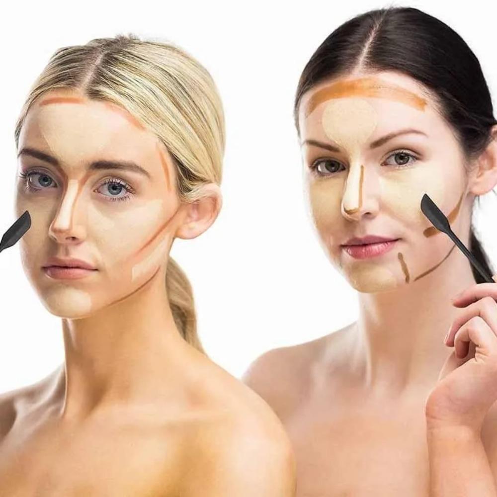 Multifunctional Silicone Scraper Spatula: Kitchen Baking Tool, Non-Slip Cooking Utter, Cosmetic Scoop, Portable Jam Jar Cleaner, No-Residue Dishwasher Safe Design, Effortless & Efficient Dual-Use Scraper, Kitchen Cooking Accessories