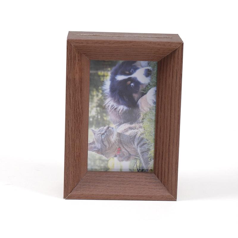 Vintage Style 3 Inch Photo Frame, Mini Decorative Frame for Living Room Bedroom, Holds 2 Photos, Ideal Gift for Birthdays Holidays