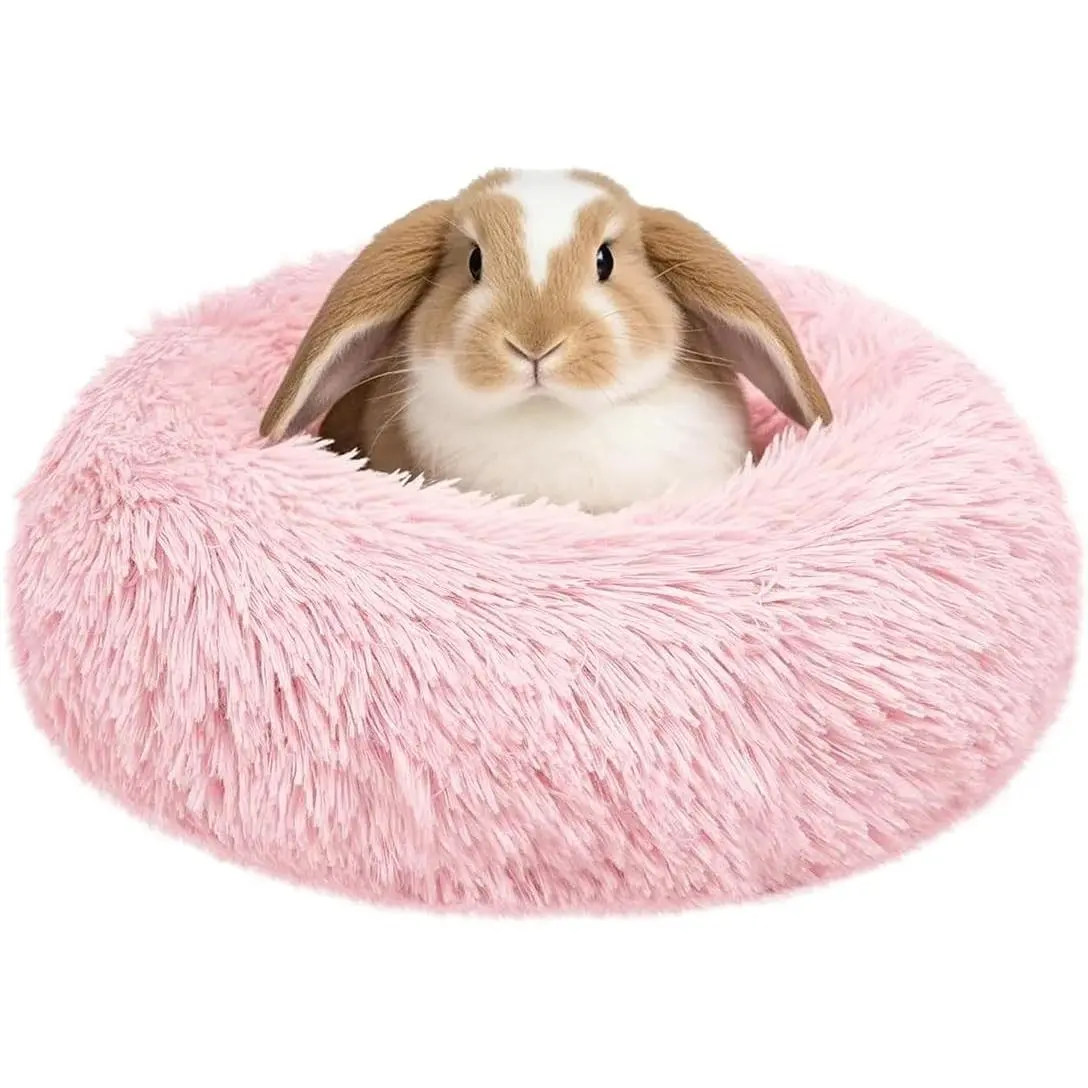 Large Soft Comfortable Cozy Warm Bunny Bed Rabbit Hideout Small Animal Bedding Mat Hideaway Cage Accessories for Guinea Pig