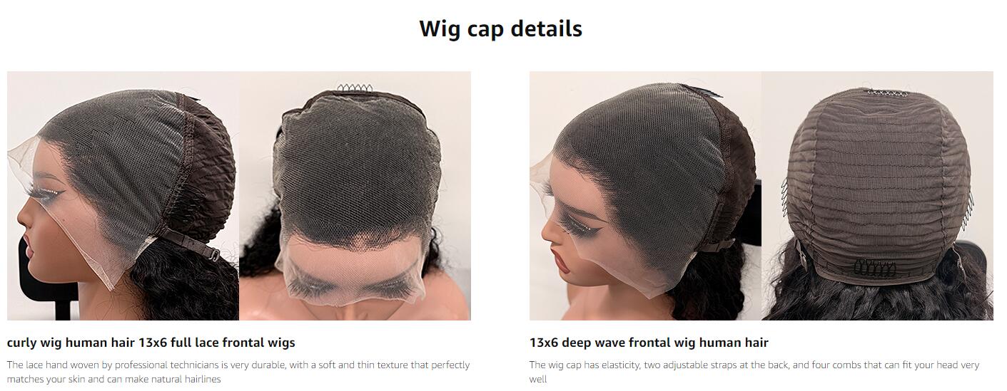 Lemoda 200% Density 15A Virgin 13x6 Deep Wave Full Lace Frontal Wig Human Hair 13x4 Water Wave density Human Hair HD Transparent Curly Front Wigs