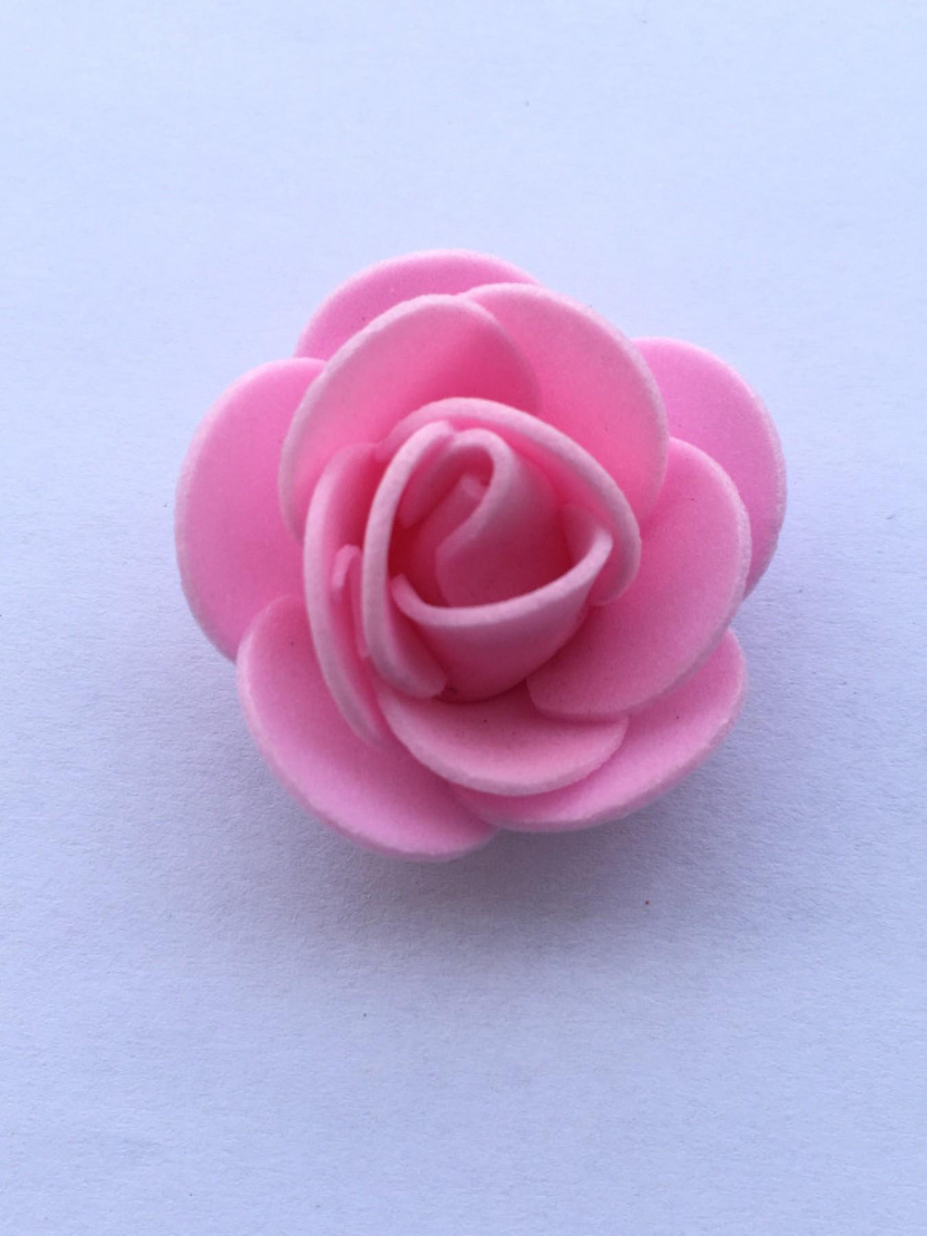 300pcs Foam Flowers, Realistic Rose DIY Bear Craft Supplies, Pe Foam Flower Heads, Ideal for Crafts and Decorations