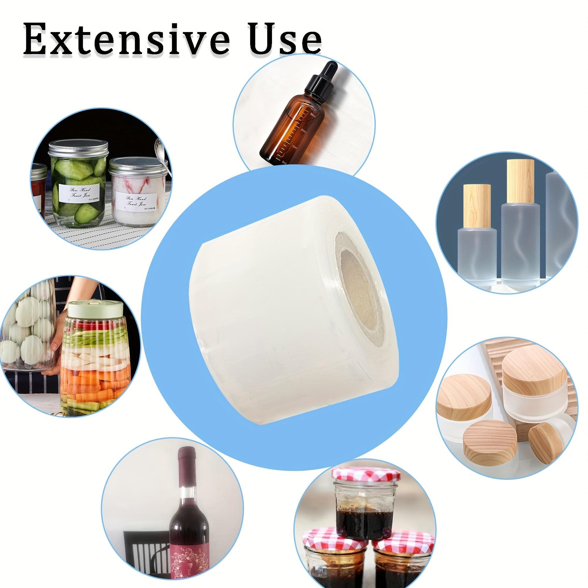 Stretch Film Roll 7874 Inches, Non-Heating Bottle Sealing Machine, Easy-To-Use Packaging Supplies, Suitable for Bottles and Cans