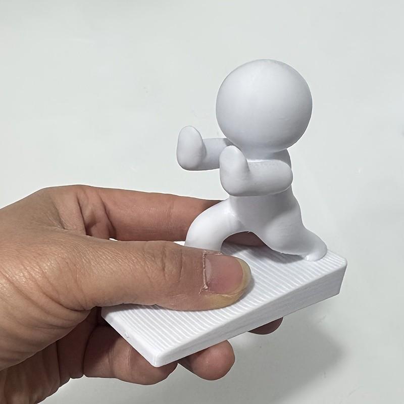Cute Decorative Door Stopper, Flexible Movable Door Wedge, Non-Slip Base, Wall and Floor Protection, Home Decoration