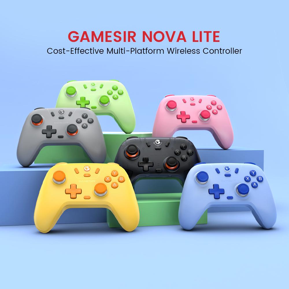 GameSir Nova Lite Multi-Color Wireless Controller - Compatible with PC, Steam, Android, iOS, Switch - Not Compatible with Xbox GameSir Nova Lite Multi-Color Wireless Controller - Compatible with PC, Steam, Android, iOS, Switch - Not Compatible with Xbox
