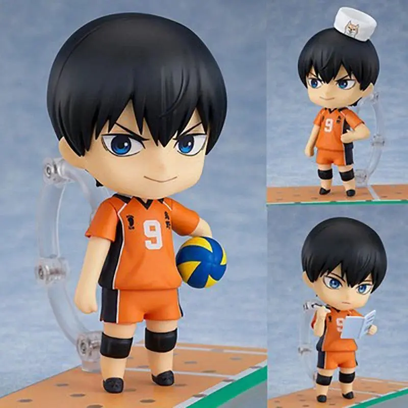 10CM Haikyu!! Tooru Oikawa Shoyo Hinata Nendoroid Articulated Action Figure Model Kit Doll esktop Ornament Collectible Toys Gift