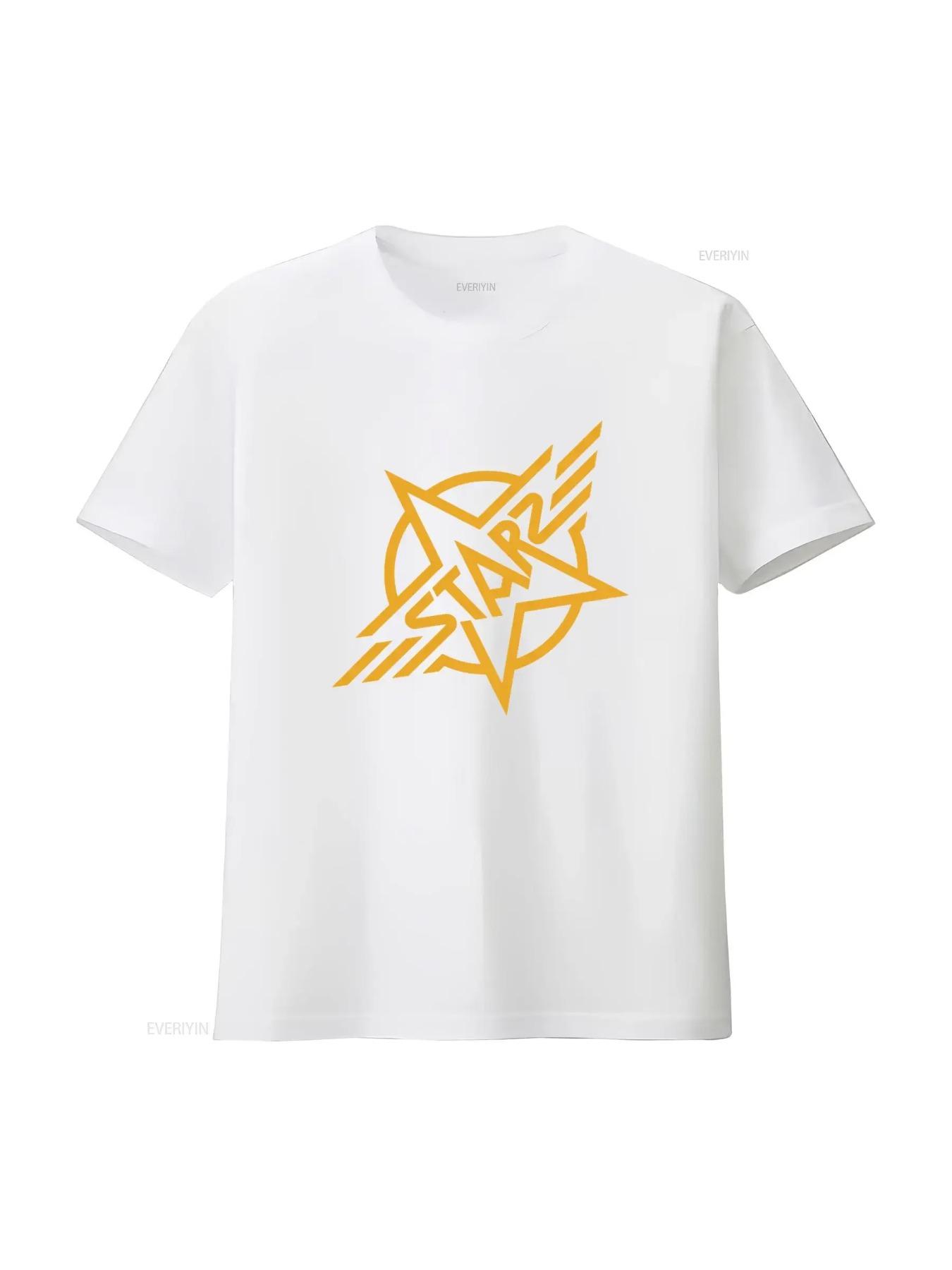 Starz Capitol Records Promo T Shirt XL Stylish Yellow Star Design for Men vintage Washed Comfortable fashion Slightly
