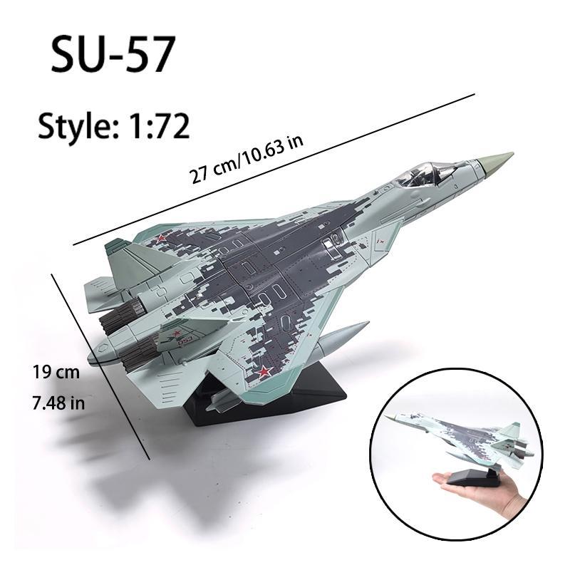 1:72 Scale Fighter Jet Building Blocks, Us F22 F35 B2 Russian Su-35 Su-57 Military Models, Perfect Birthday Gift Toy Collection