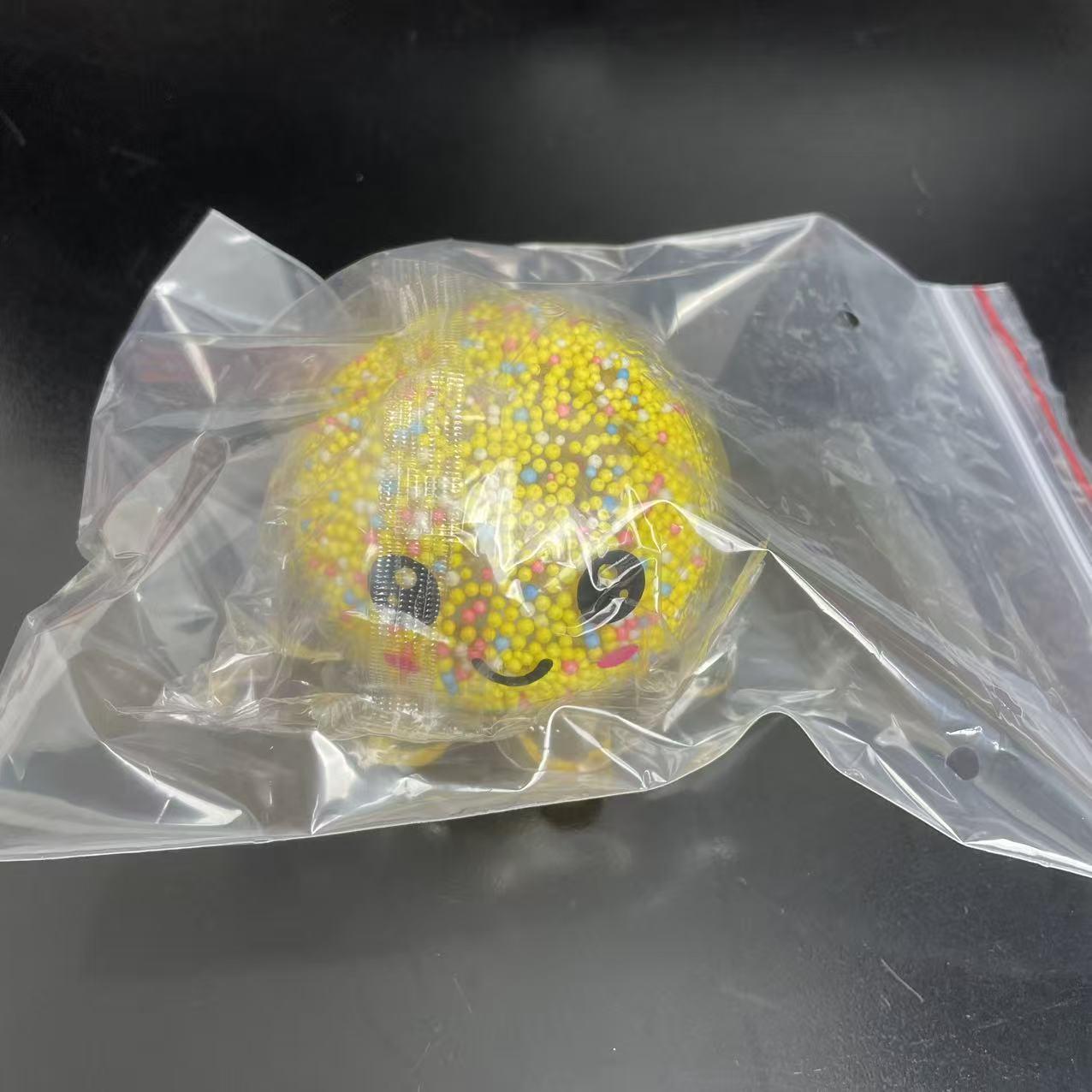 Random Color Octopus Shaped Squeeze Ball, Cute Luminous Squeeze Toy, Stress Relief Toy For Adults, Kawaii Squishies