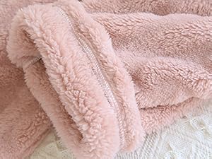 Women's Fluffy Fuzzy Texture 2-Piece Pajama Set - Long Sleeve Casual Buttoned Front Pullover, Pants, Soft Polyester Winter Basic Home Wear Nightwear #golden girl pajama family