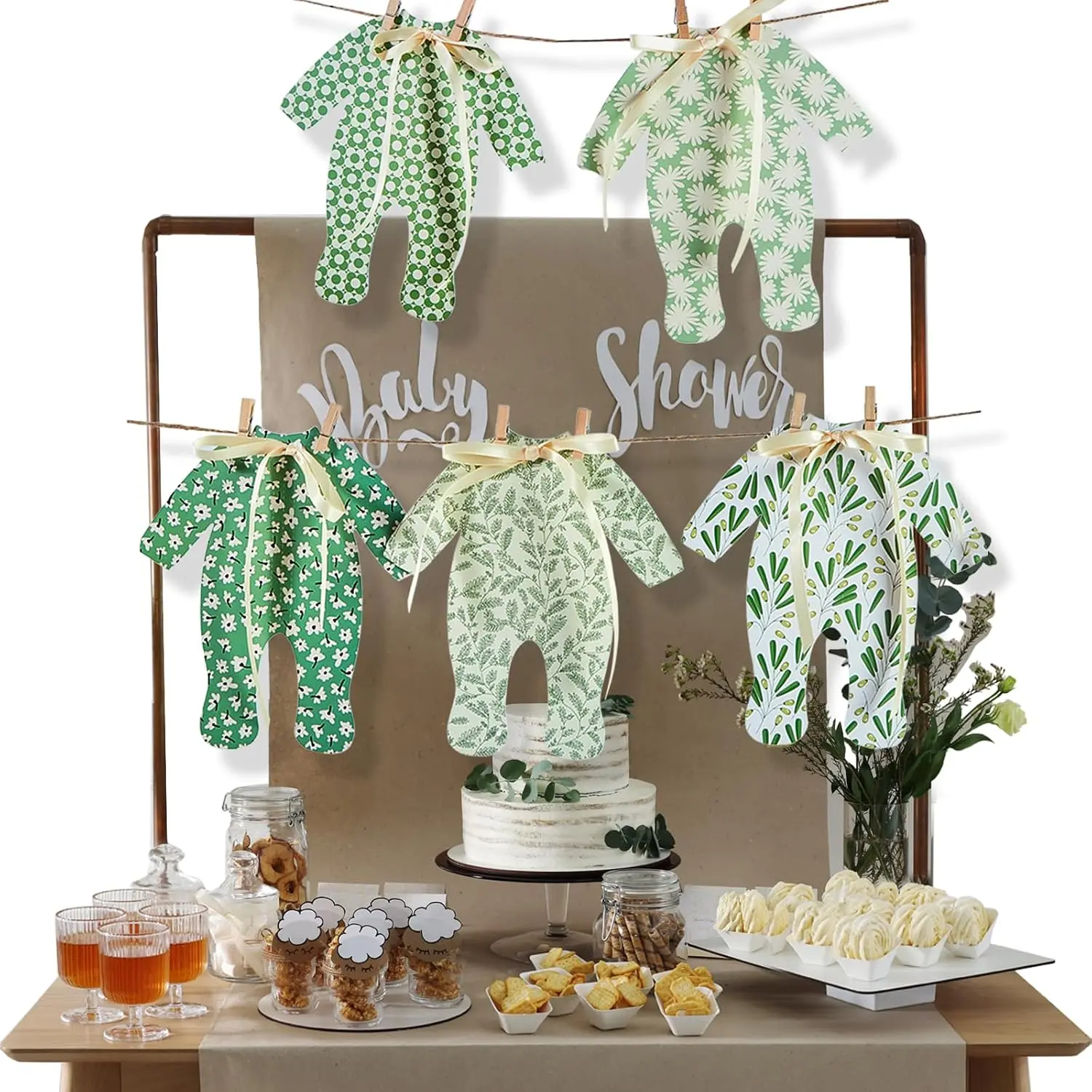 Sage Green → Neutral Farmhouse