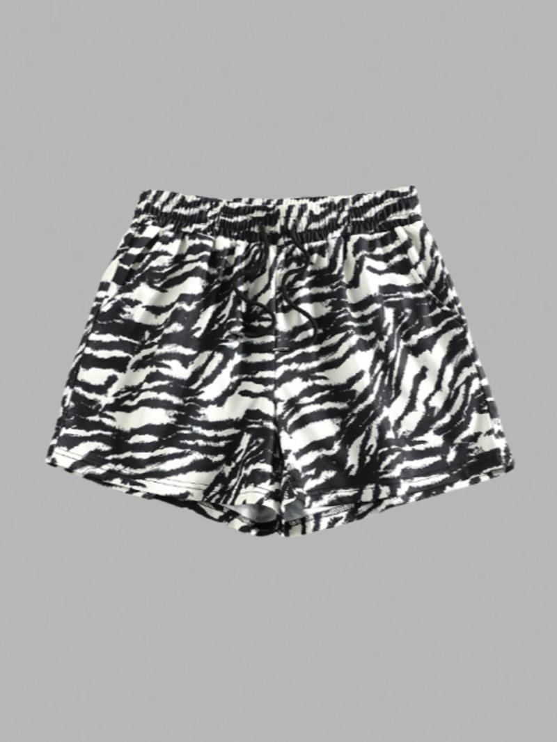 Women's Plain & Camo Print Shorts, Casual Comfy Breathable Shorts for Summer, Ladies Bottoms for Daily Wear