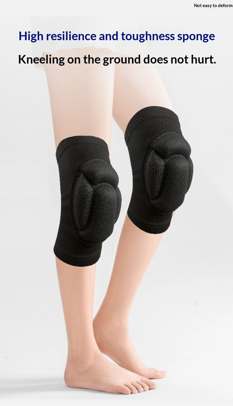 Protective Knee Pads, Thick Sponge Anti-slip, Collision Avoidance Knee Sleeve(1 Pair)