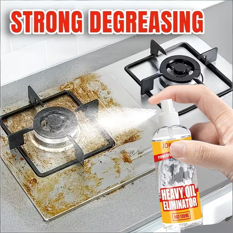 Multifunctional Powerful Grease Remover, Dissolves Oil and Dirt, Suitable for Ovens, Stoves, Pots, Residue-Free Formula, Jokjok Brand