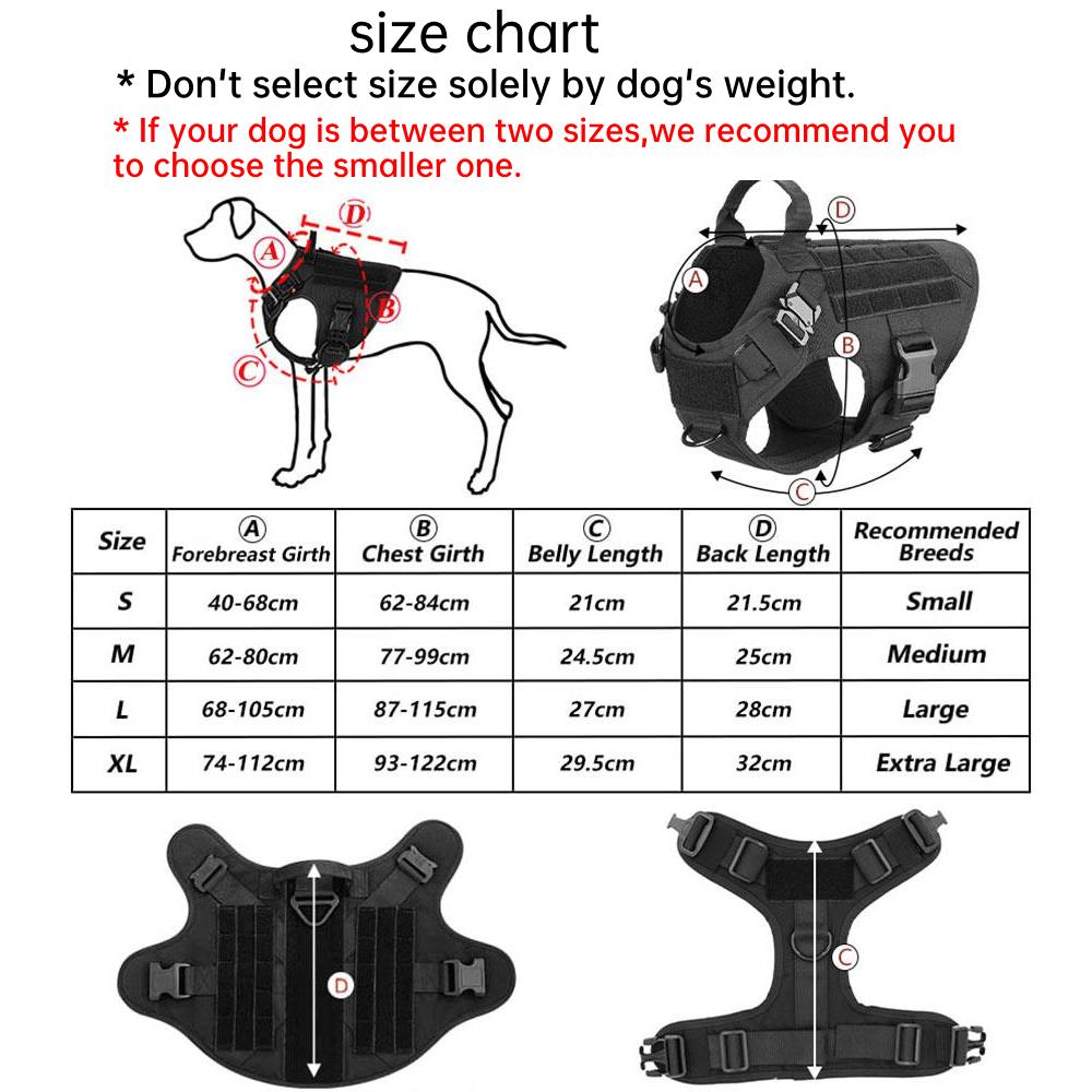 Large Dog Harness And Leash Set Pet Training Walking Vest Harness And Collar Set For All Breeds Dog Large Dog Harness And Leash Set Pet Training Walking Vest Harness And Collar Set For All Breeds Dog