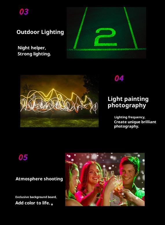 Portable Rechargeable Smartphone Fill Light - Adjustable Temperature Modes, Dual-Color On-Location Lighting for Live Streaming, Photography, Ideal Camera & Phone Tech Accessories Gift