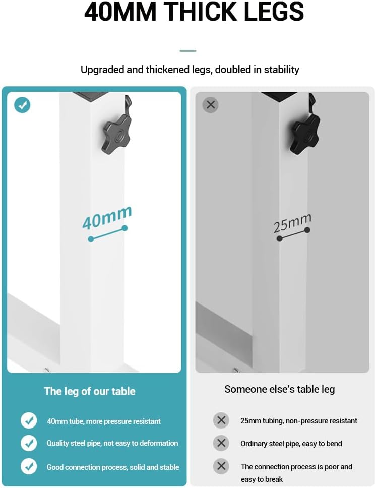 Home Overbed Table with Wheels, 23.6-37.4in Height Adjustable Over Bed Table Movable Rolling Bedside Table Standing Desk Bed Table Hospital with 0-90 Degrees Tilting Surface