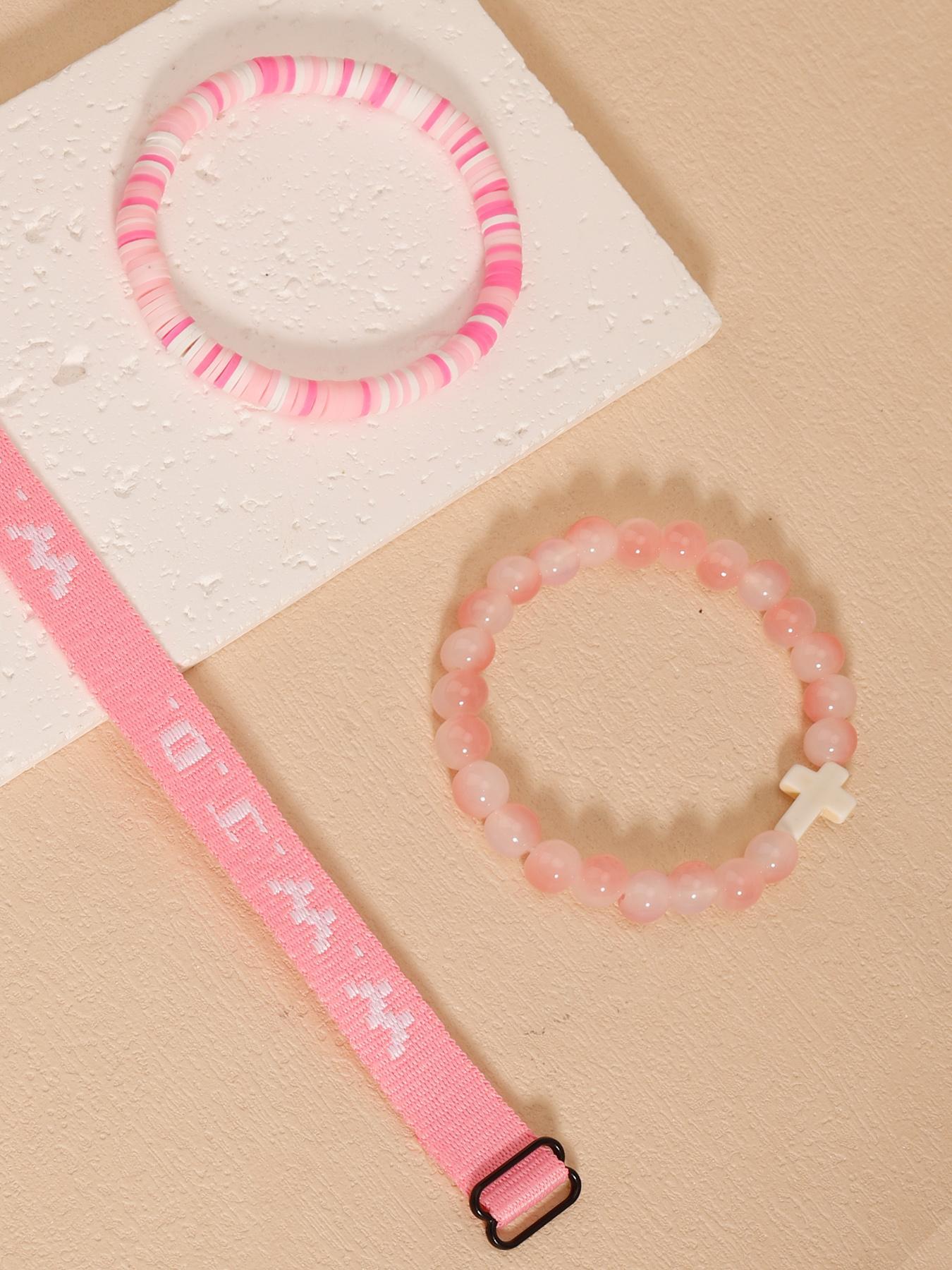 WWJD Bohemian Adjustable Bracelets Set, Christian Cross Charm Bangle for Women & Men, Fashion Jewelry for Party, Daily Clothing Decor, Trendy All-match & Exquisite Jewelry for Birthday Gift