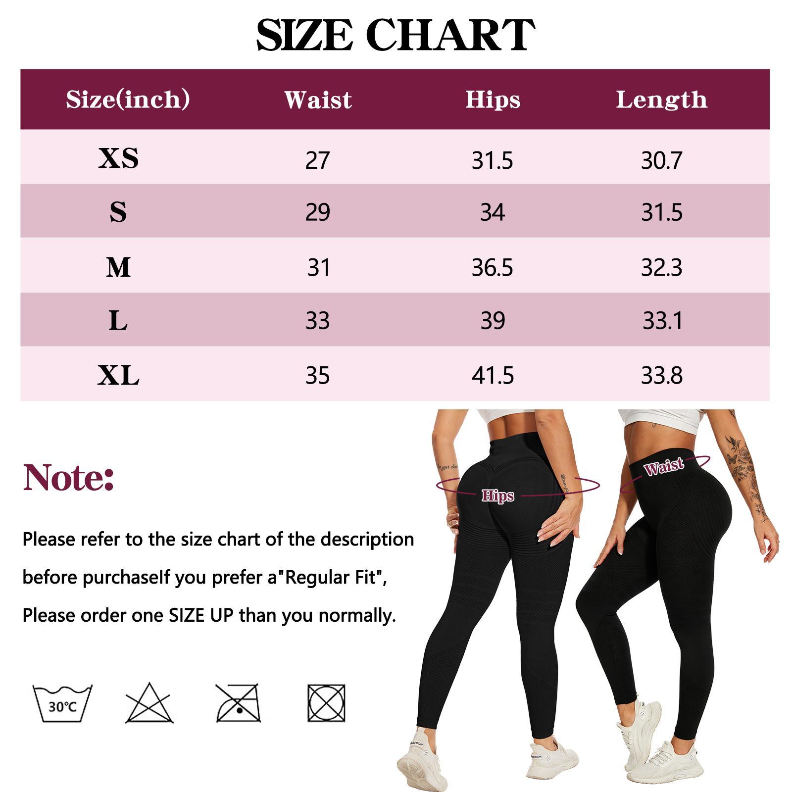 JGS1996 Women’s 3D Compression Leggings – High Waist Seamless Tummy ...