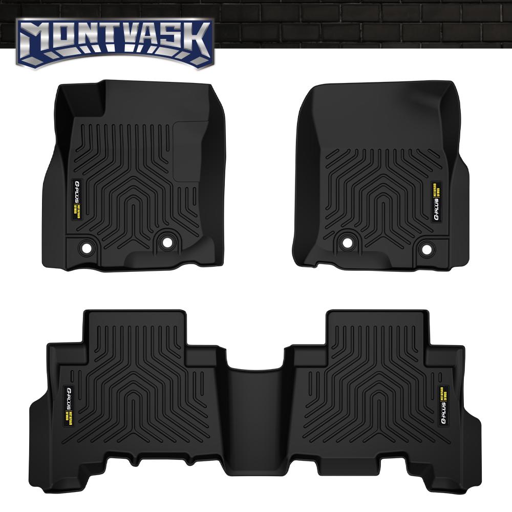 CROSSDESIGN TPE Floor Mats Liners All Weather Waterproof Durable Floor Mats Fit For 2014-2023 Toyota 4Runner Lexus GX460 Car Accessories Floor mats