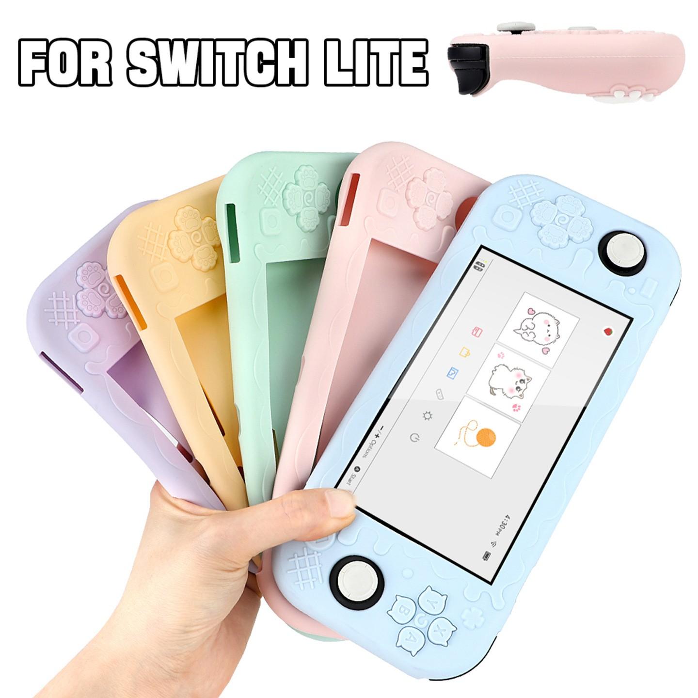 Switch Lite Protective Case, Soft Silicone Shell, Anti-Scratch Cover, Durable Protection for Nintendo Switch Lite, Essential Accessory
