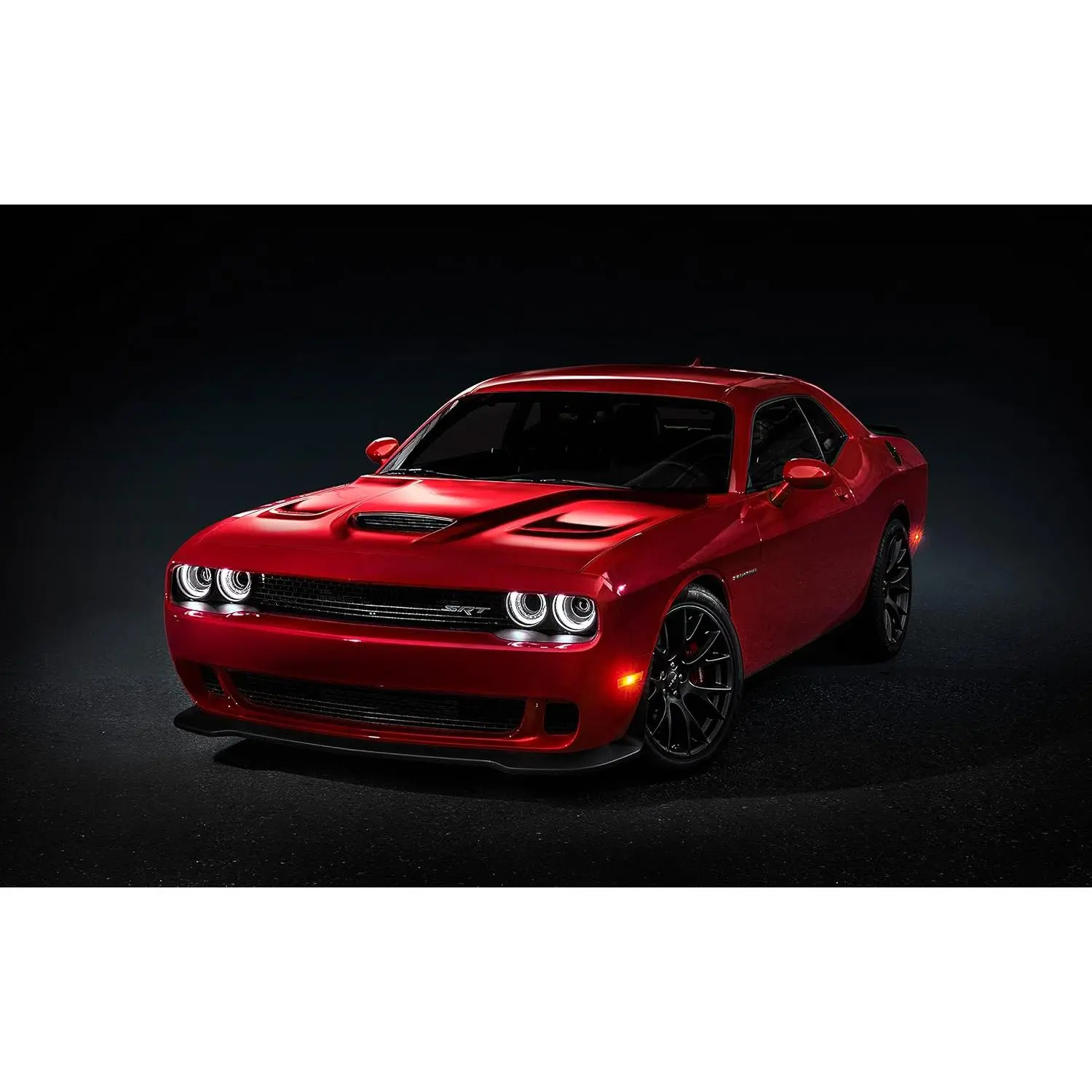 Laminated 42x24 Poster: Dodge Challenger SRT Hellcat 2015 Wide
