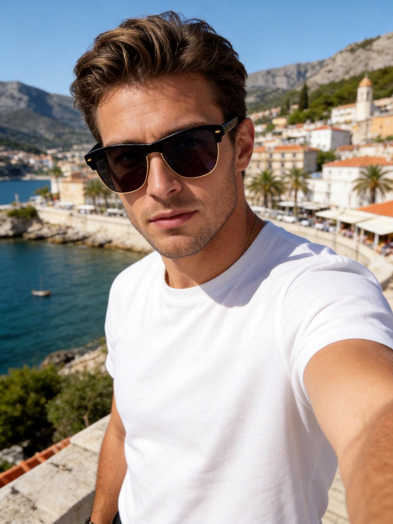 Boho Vintage Tortoiseshell Cat Eye Glasses Frame, Unisex Half Rim, Metal Hinges, PC Lenses, Classic Travel Style