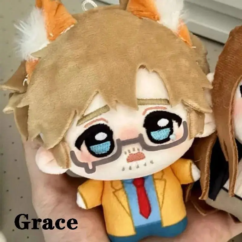 Latest 10cm Cosplay Movie Hail Mary Project Character Ryland Grace / Eva Stratt Plush Toys Keychain Pendant Cartoon Plushie Doll