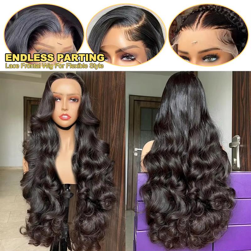 Bling Hair 13x6 13x4 Lace Frontal Wigs Human Hair Body Wave Wigs  Brazilian Body Wave Transparent Lace Frontal Wig For Women 180 Density Pre Plucked TikTokShopHolidayHaul