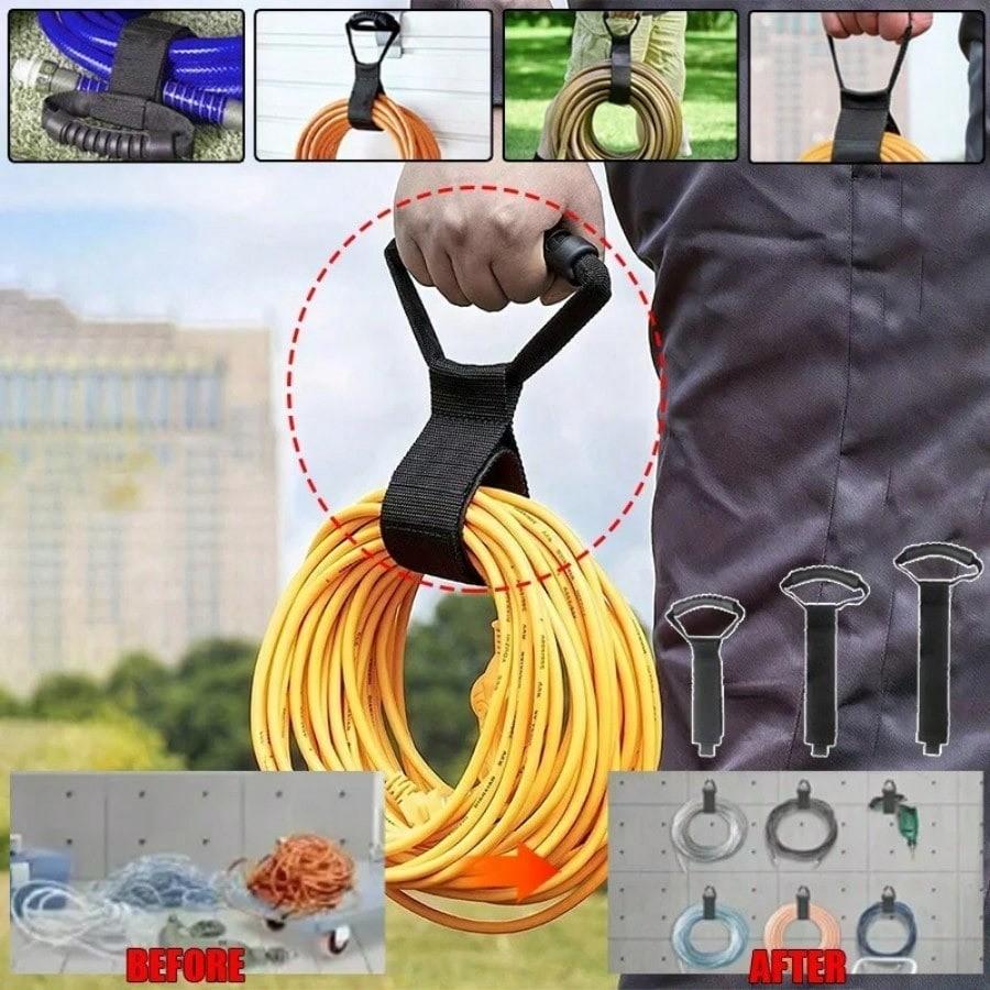 Multifunctional Storage Strap, Ultimate Self-Locking Hose Fixing Gravity Lift Belt, Industrial Grade Strength, for Pipes, Wires, Firewood, Garage Garden