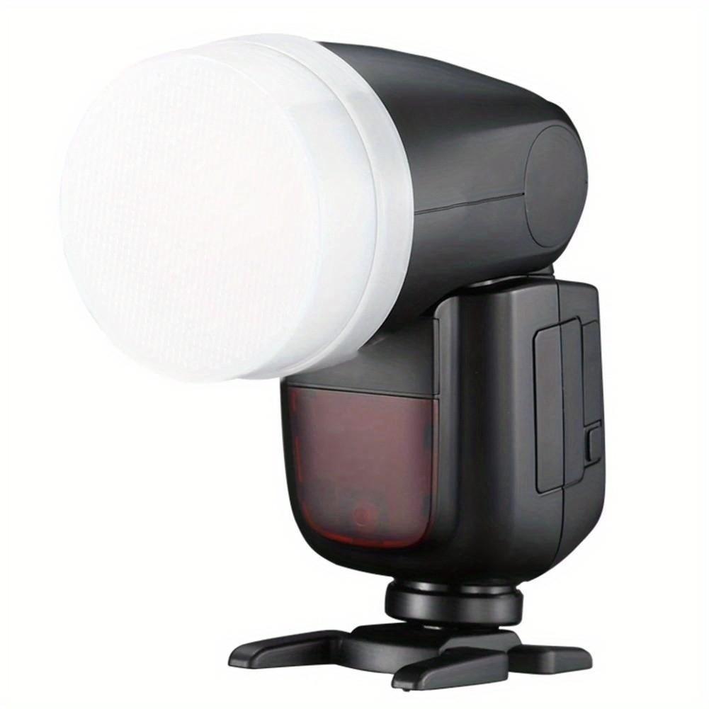 Soft Diffuser Flash Light Round Head for Godox V1/v1pro/v100 Dslr Camera Hot Shoe Lamp Portable Soap Box Softbox Photographic Fill Light