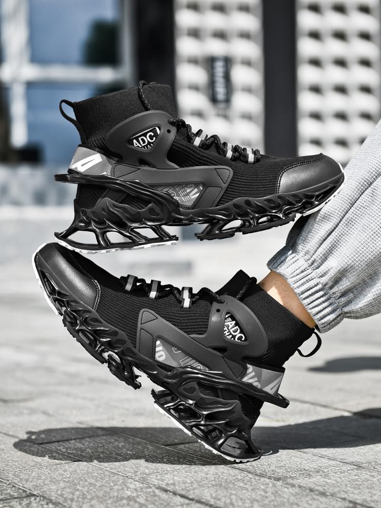 Trendy Blade Shoes for Men - Netting Breathable Upper, Rubber Anti-Slip Sole, Stylish and Cool for Indoor & Outdoor Fitness Exercises Breathable Upper, Rubber Anti-Slip Sole, Stylish and Cool for Indoor & Outdoor Fitness Exercises