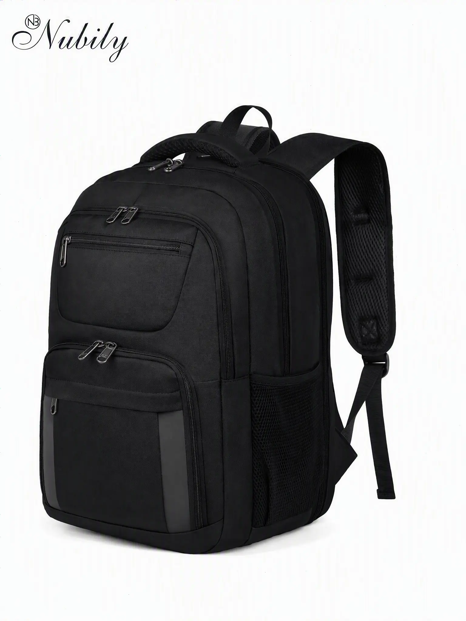 Tsa Friendly Laptop Backpack for 17.3 Inch, USB Charging Port, Anti-Theft Water Resistant, Luggage Strap, Reflective Strip for Travel