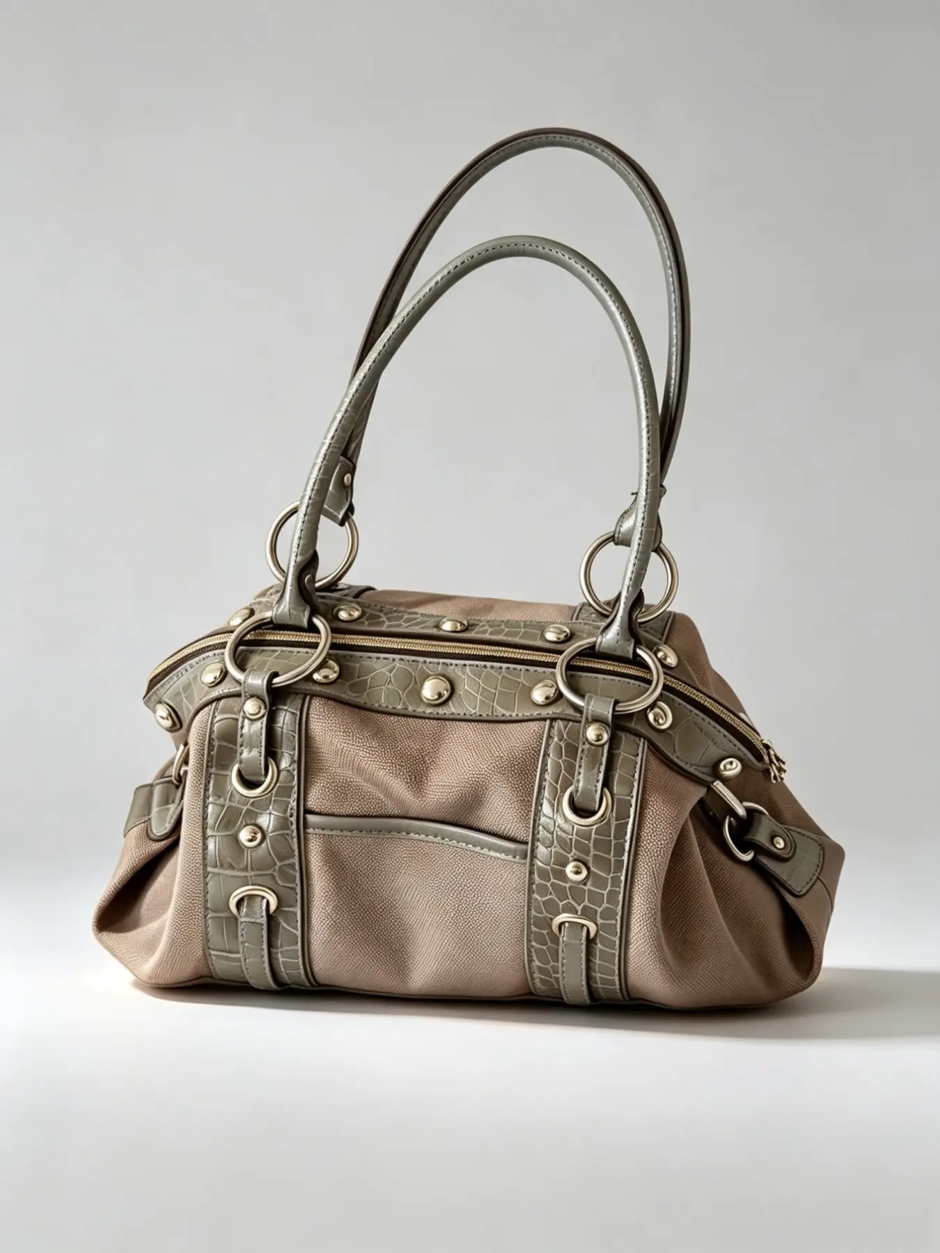 Korean Fashion Underarm Crossbody Bag, Large Capacity Vintage Shoulder Bag, Perfect for Daily Casual and Business Travel, Women's Exclusive Bag