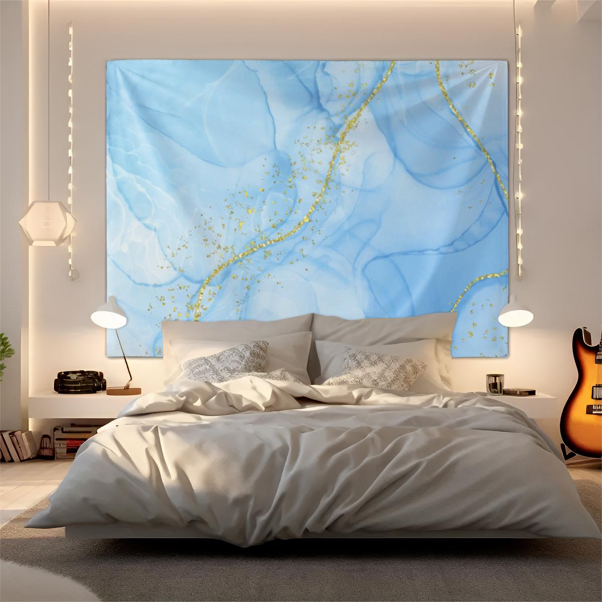 Marble Ink Print Tapestry, Multiple Styles, Soft Lightweight Durable, Wall Hanging Decor for Bedroom Living Room, Ideal Gift Choice