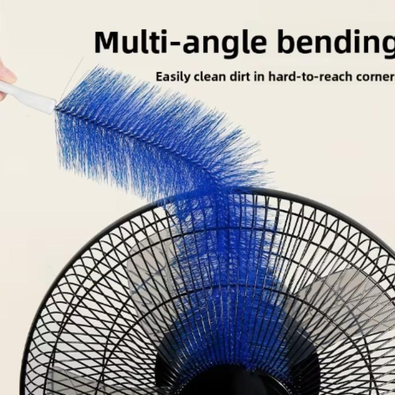Flexible Spider Web Dust Remover Brush, Bendable Duster, Ceiling Fan Duster, Ultra-Fine Fiber Head, Washable, Reusable, Ideal for Ceiling Fan Blades, Vents, Curtains, Cars, Cleaning Supply