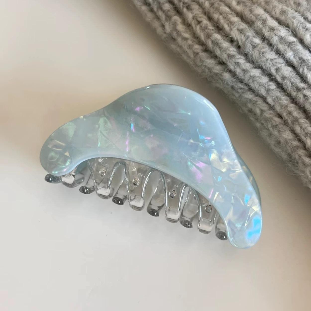 Celluloid Acetate French Design Barrettes Tortoise Shell Claws Hair Claw Luxury Fashion Accessories Hair Clip for Women