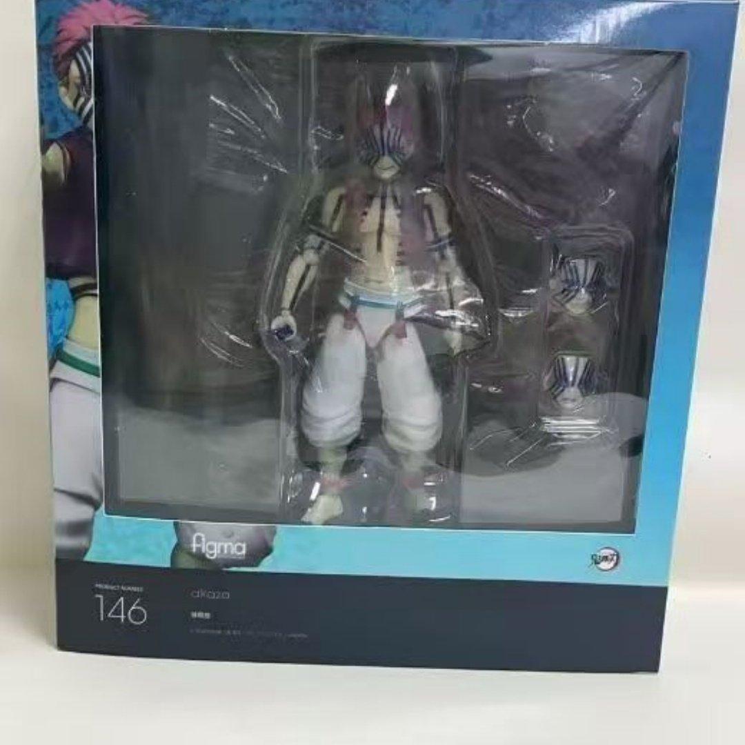 15cm Akaza Action Figure Demon Slayer Upper Moon Three Posable Joints Battle Gk Model Collectible Figurine Gift For Anime Fans Popular toys 2026 Hot selling toys
