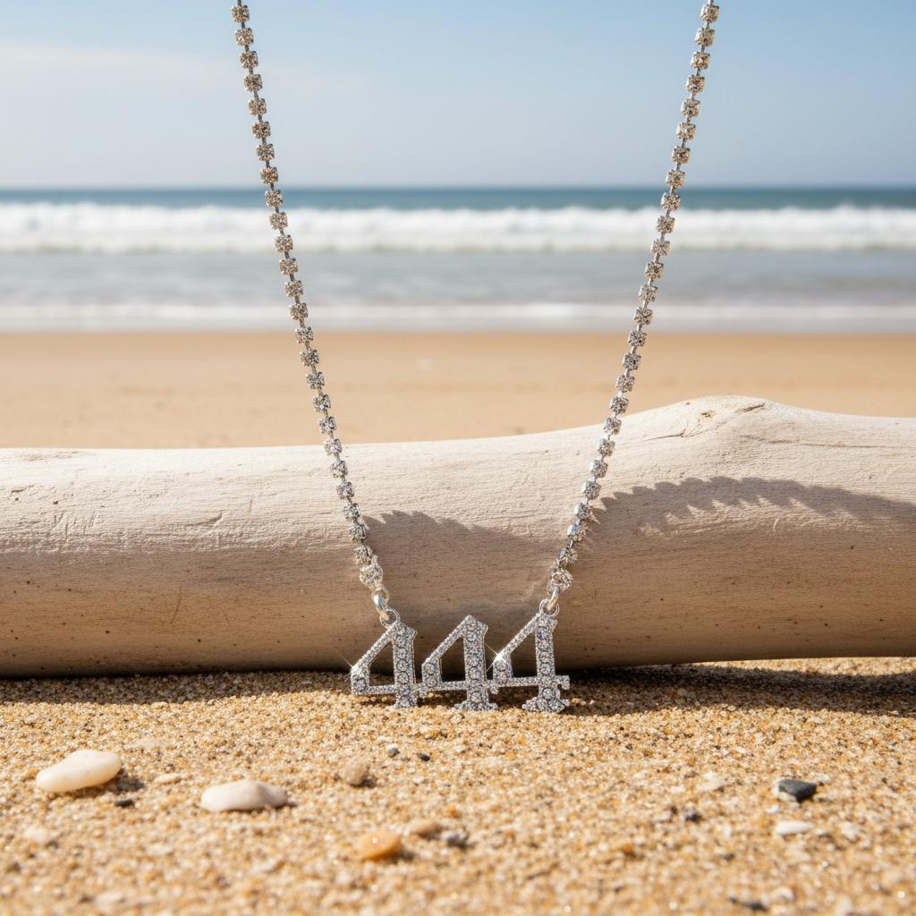 444 Angel Number Necklace