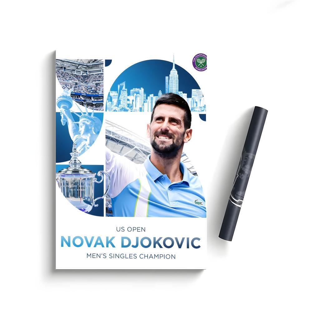 Novak Djokovic Poster Bedroom Home Decor Art Poster Perfect Gift for Family and Friends