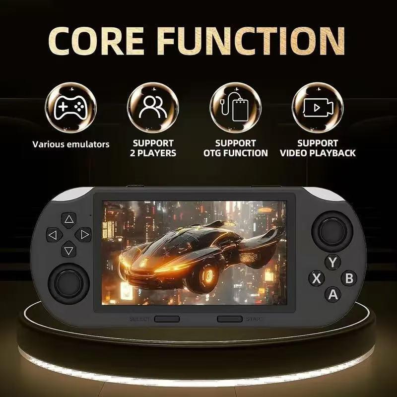 Sf3000 Handheld Retro Game Console, 4.5-Inch IPS Screen, Wireless Mini Portable Gaming Player, Ideal Gift for Boys