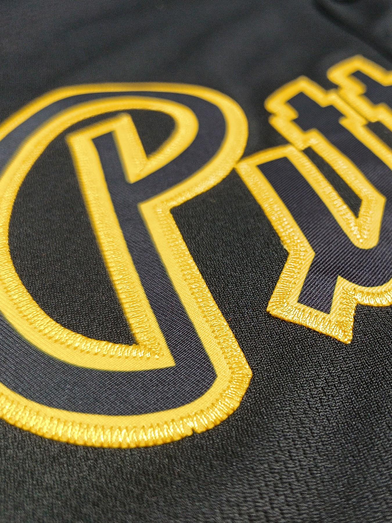 Men's Pittsburgh #6 Embroidered Baseball Jersey, Breathable Baseball Shirt,Unisex Stitched Replica Team Uniform, Casual Short Sleeve Fan Top, Athletic Tops, Casual Sports Jersey, Fan Sportswear Top, Sports Clothing
